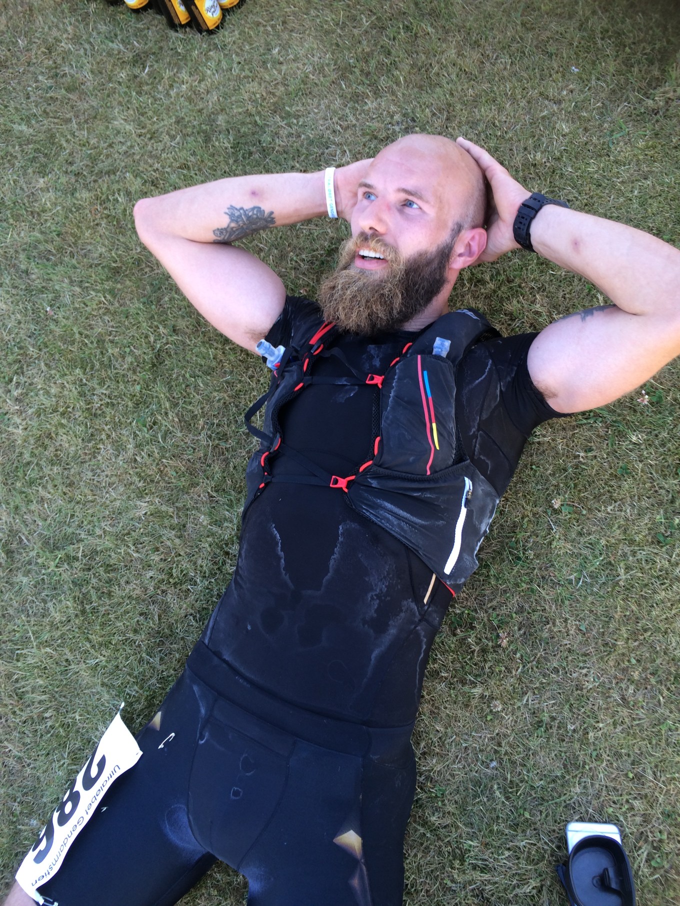 Godt smadret efter racet